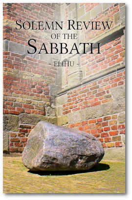Solemn Review of the Sabbath