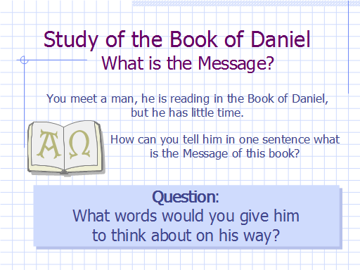 Daniel The Main Message Practica Prophetica